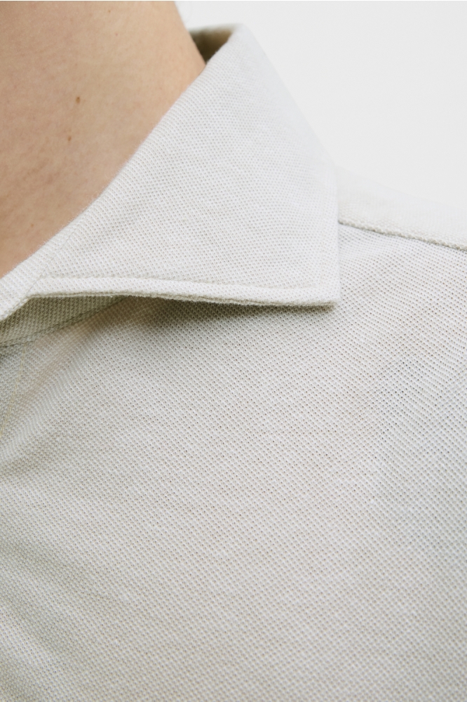 JPRBLALANCE PIQUE S/S SHIRT SMU 12275652 SILVER LINING